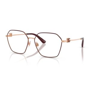 Dolce & Gabbana DG1366 1351 - Auriu roz bordeaux - Marimea 56