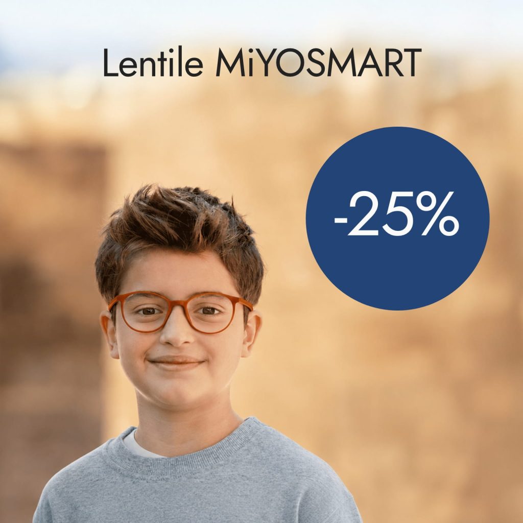-25% la lentilele MiYosmart de la Iris Optic