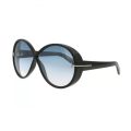 Tom Ford FT1116 01X 64 EDIE-02 - Marimea 59