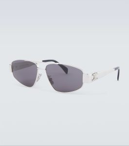 Triomphe Metal 03 Sunglasses in Metal - Marimea 57.1