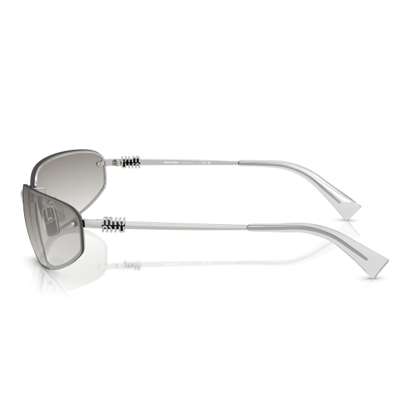Miu Miu MU A50S 1BC8H1 Silver-2 Miu Miu MU A50S 1BC8H1 Silver – Ochelari de Soare Femei
