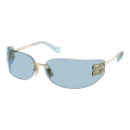 Miu Miu MU A51S ZVN10P Pale Gold Ochelari de soare pentru femei
