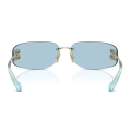 Miu Miu MU A51S ZVN10P Pale Gold Ochelari de soare