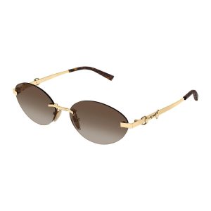 Gucci GG 2051S 004 Auriu - Ochelari de Soare Femei