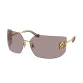 Miu Miu MU 54YS 5AK06I Auriu - Ochelari de Soare Femei