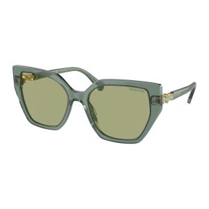 Swarovski SK6016 104382 Verde - Ochelari de Soare Femei