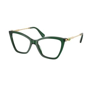 Swarovski SK2051 1045 Verde Transparent – Rame Ochelari de Vedere Femei